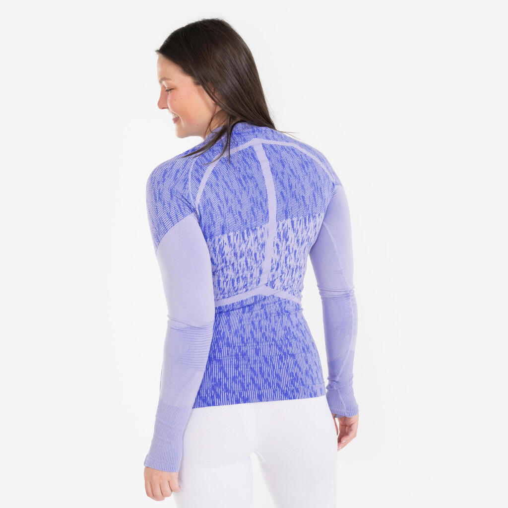 Adult Long-Sleeved Thermal Base Layer Top Keepdry - Green